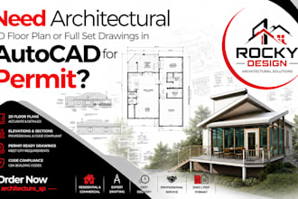 draw renovation and home addition drawings for city permit