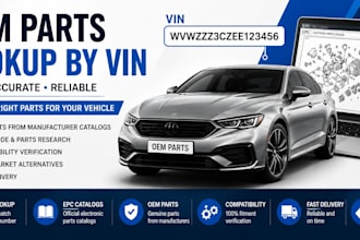 find oem part numbers and compatible auto parts by vin