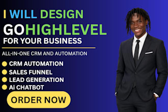 setup gohighlevel CRM, funnels, workflows and automation
