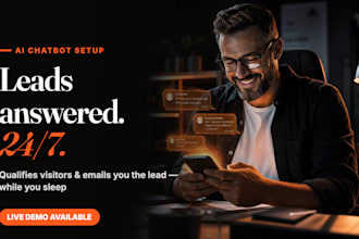 build an ai chatbot that answers and qualifies your leads 24 7