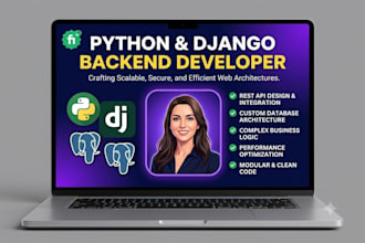 be your expert python django backend developer