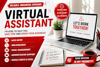 be your virtual assistant for admin tasks