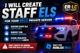 create custom els for your erlc server