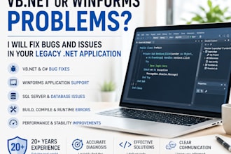 fix bugs in your vb net or winforms applications