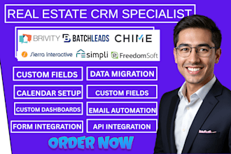 setup brivity chime crm sierra interactive resimpli freedomsoft batchleads
