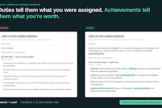 rewrite your resume for the north american job market