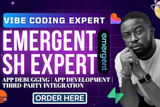 fix emergent sh errors emergent sh bug fixing app development emergent sh expert