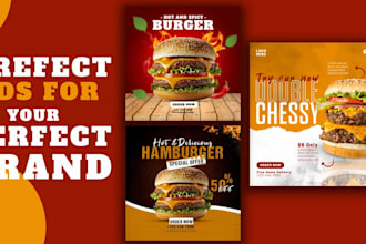 do creative advertisement posts for facebook and instagram