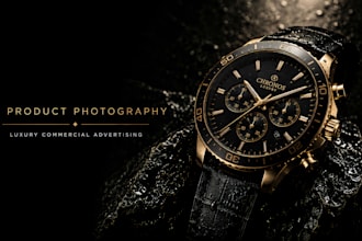 create luxury ai product photography and commercial ads