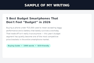write engaging tech, gadget, and app review articles