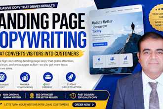 write persuasive landing page copy