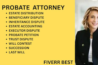 be your ny ca probate lawyer for succession, estate distribution,trust and will