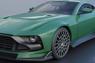 create 3d vehicle, car modeling, car interior for game,animation and 3d printing