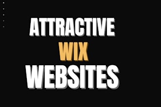 design attractive wix websites with better cro