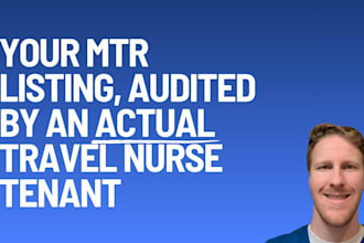 audit your furnished rental listing as an actual travel nurse tenant
