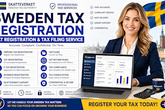 do sweden tax registration vat registration and skatteverket tax filing