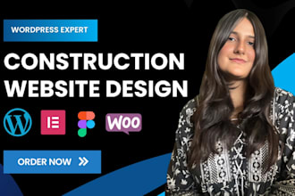 build a professional construction website
