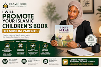 promote your islamic children book to muslim parents
