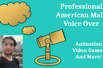 provide professional voice over for your project