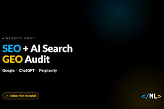 do a complete SEO and ai search GEO audit of your website