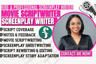 write screenplay, movie script, feature film script, short film, screenwriting