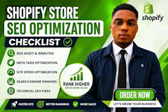 seo optimization shopify store checklist meta tags audit and fix site speed