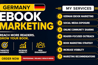 do germany ebook promotion, german ebook marketing and german book promotion
