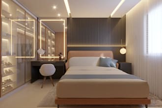 upgrade bedroom suite,residential interior relayout,home office design,apartment