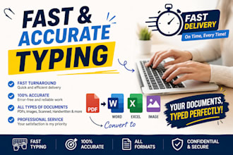 type pdf into word documents
