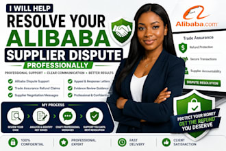 help resolve your alibaba supplier dispute professionally