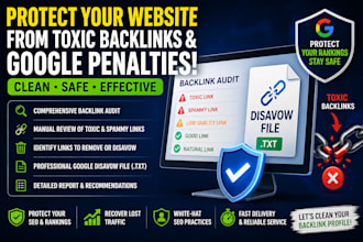 disavow backlinks, remove toxic, spammy links and remove google penality