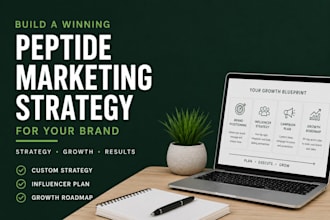 build a peptide influencer marketing strategy for your brand