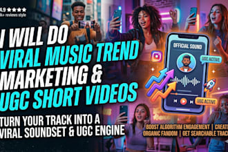 do viral music trend marketing and ugc short videos
