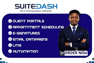 setup suitedash suitedash client portal suitedash automation suitedash integrate