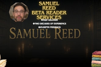 professionally beta read and review your manuscript