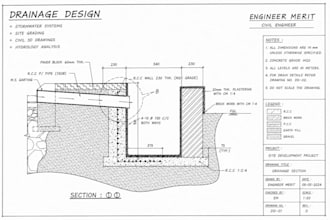 drainage design stormwater grading site plans civil 3d grading hydrology grading