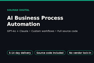 build custom ai automation with gpt 4o and claude for your business