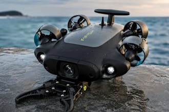 design marine drone battery systems iot wearable factory equipment in fusion 360