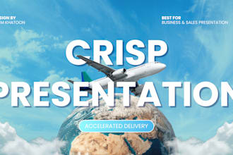 create a modern product sales ready presentation design