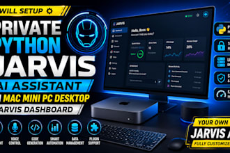 setup private python jarvis ai assistant on mac mini pc desktop jarvis dashboard