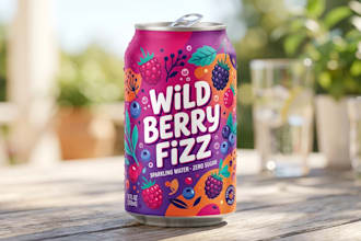 create professional product packaging design for boxes, cans, cups and jars