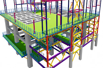 create tekla steel detailing and shop drawings