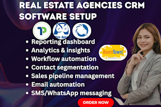 setup CRM workflow automation