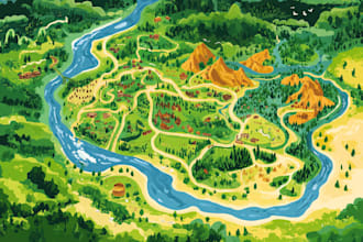 create a vector map
