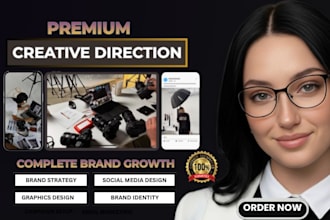 be your creative director for luxury fashion brands and visual identity