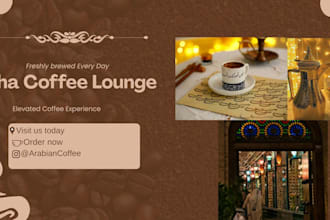 design professional restaurant and cafe social media posts