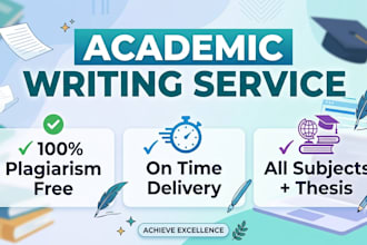 assignment writing, thesis, research paper and university projects