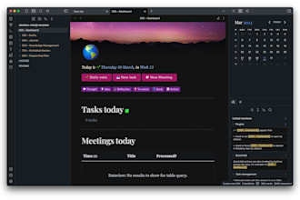 build a custom obsidian vault for your pkm second brain and project management