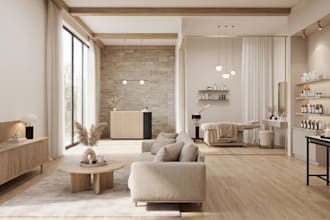 create 3d interior design for ikea rooms, salons, spas and showrooms