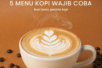 design instagram content and posts for your cafe and food business